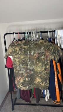 King's Camo Men's Mountain Shadow Cotton Blend Pocket T-Shirt